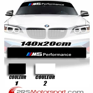 Bande pare soleil BMW M5 PERFORMANCE